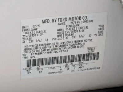 2020 Ford Explorer Limited