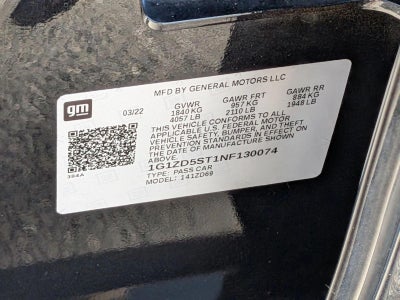 2022 Chevrolet Malibu LT