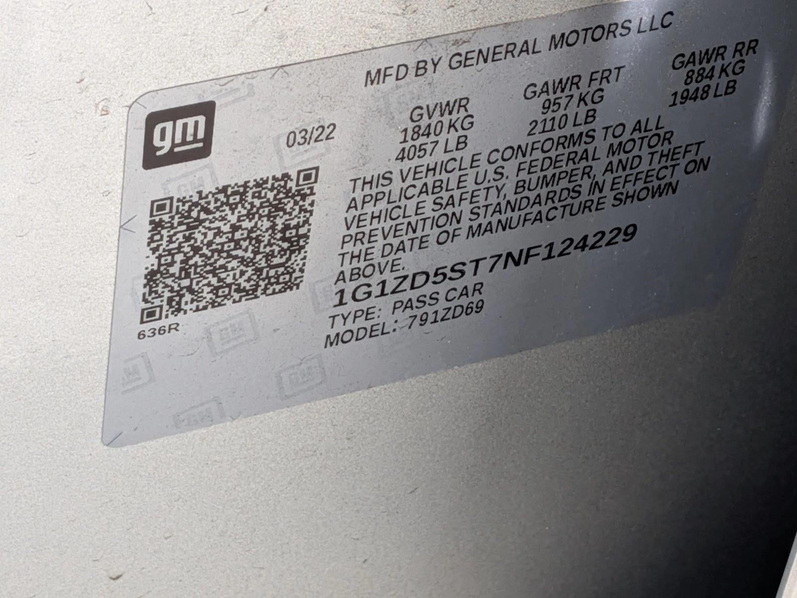 2022 Chevrolet Malibu LT
