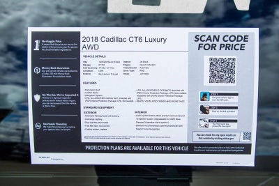 2018 Cadillac CT6 Luxury AWD