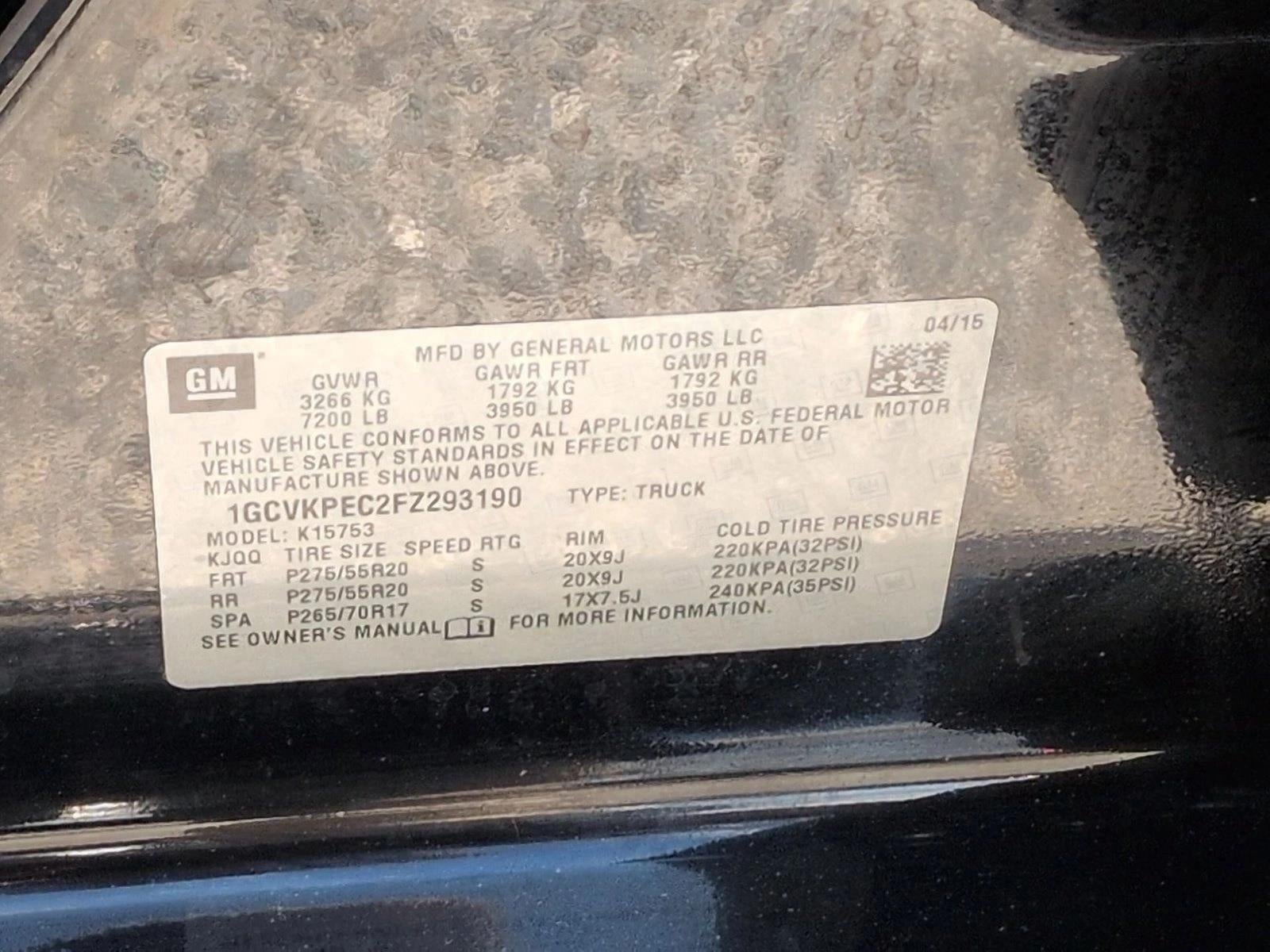 2015 Chevrolet Silverado 1500 LS
