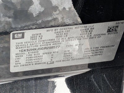 2016 GMC Yukon XL Denali