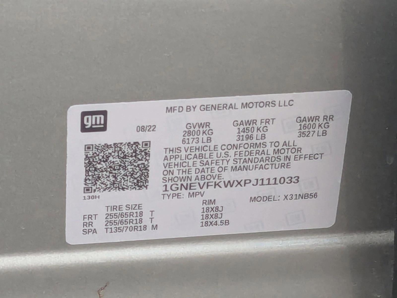 2023 Chevrolet Traverse LS