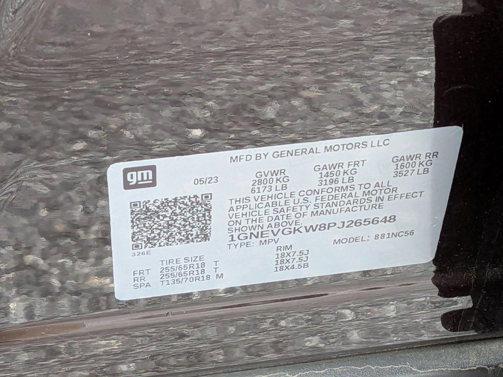 2023 Chevrolet Traverse LT Cloth