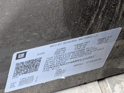 2021 Chevrolet Tahoe LT