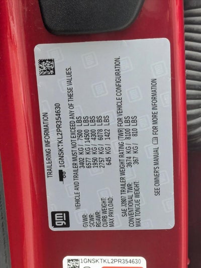 2023 Chevrolet Tahoe High Country