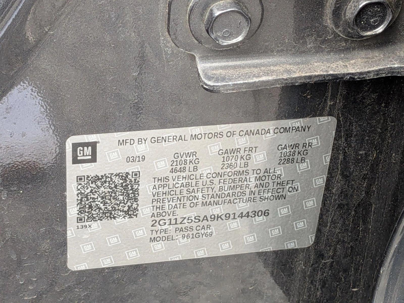 2019 Chevrolet Impala LT