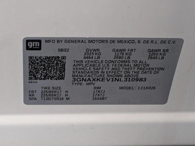 2022 Chevrolet Equinox LT