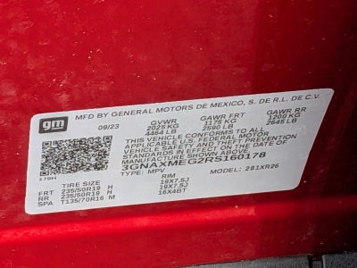 2024 Chevrolet Equinox RS