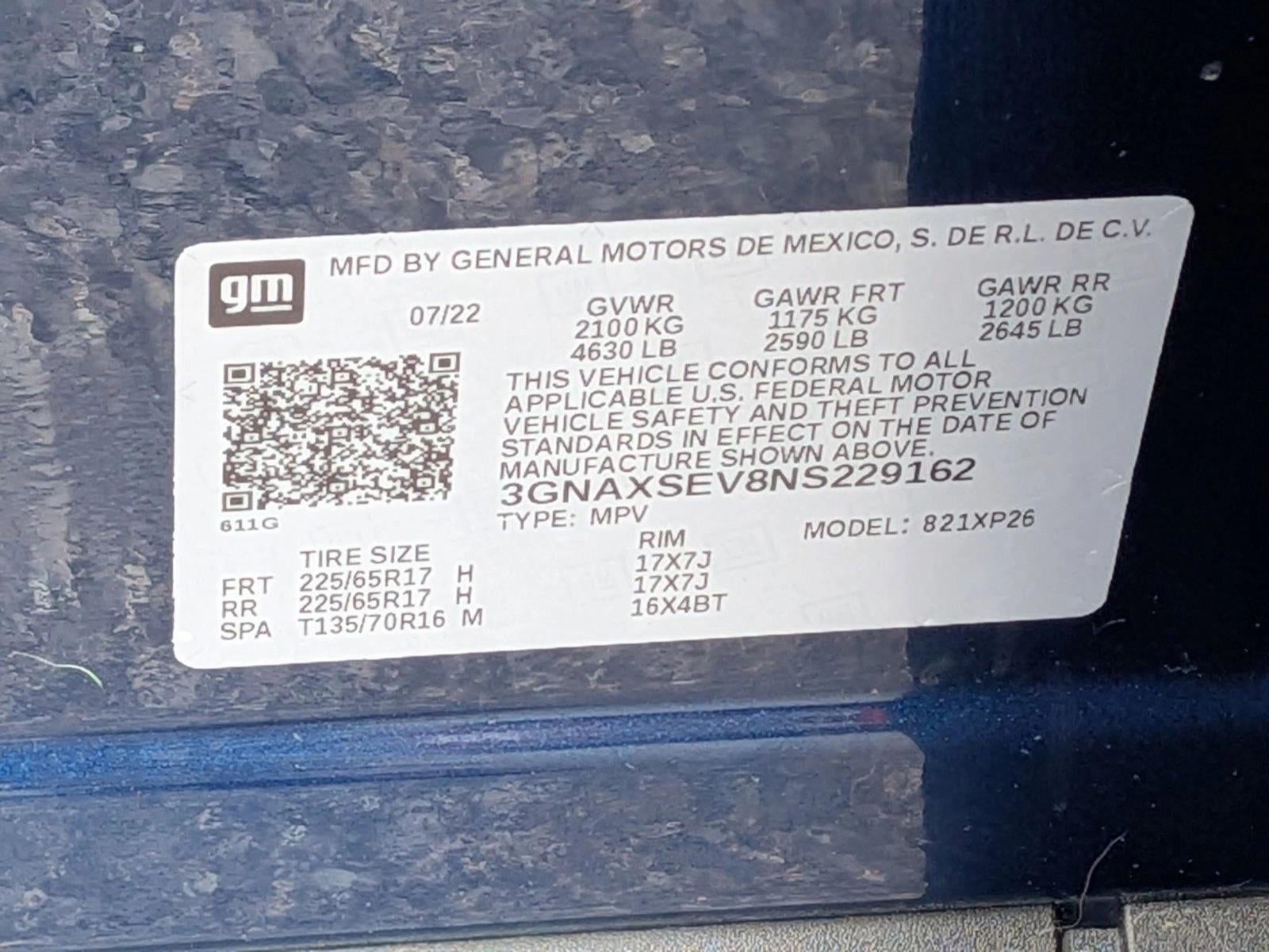 2022 Chevrolet Equinox LS