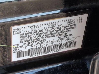 2023 Nissan Sentra SV Xtronic CVT