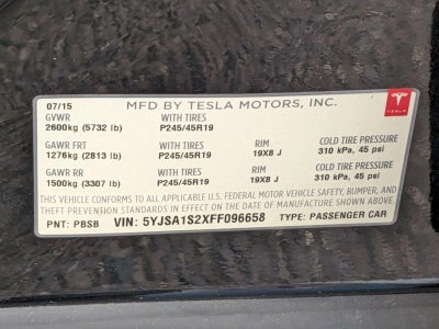 2015 Tesla Model S 70D