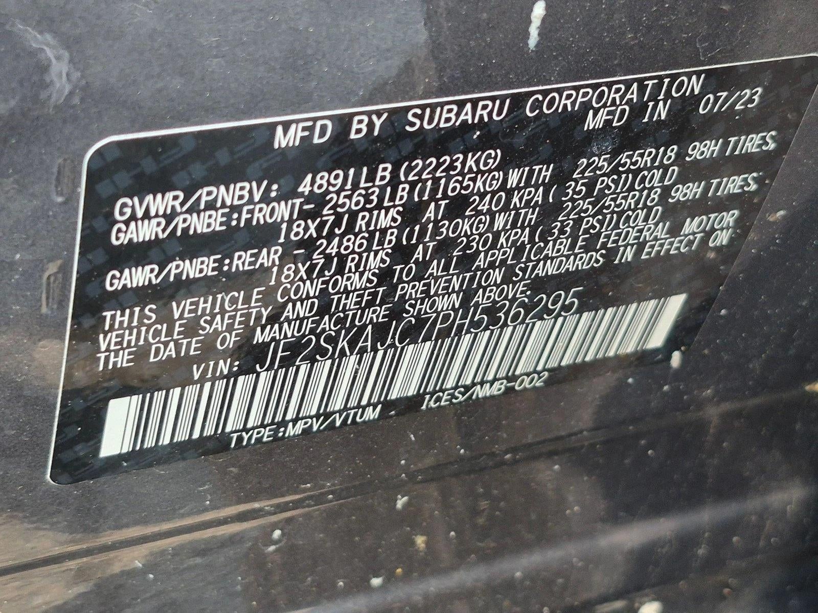 2023 Subaru Forester Sport