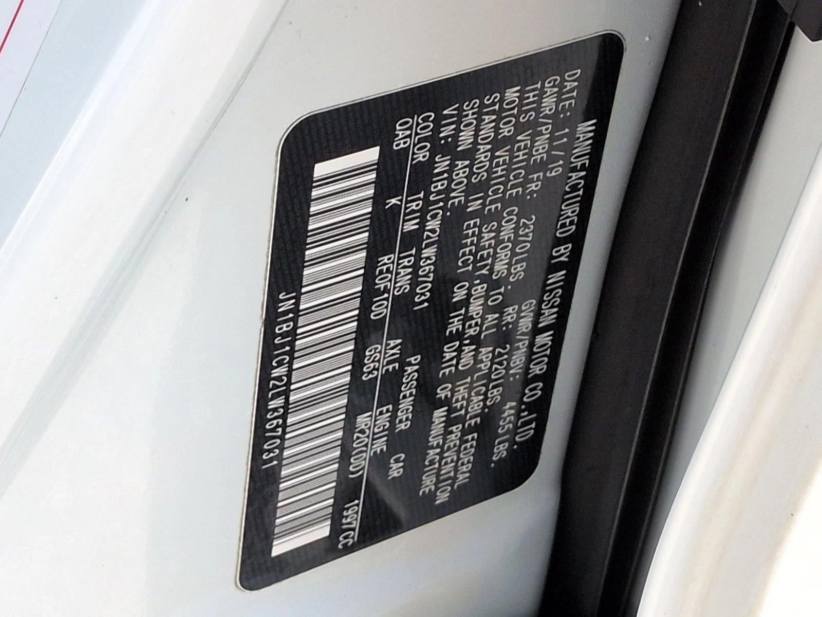 2020 Nissan Rogue Sport SL