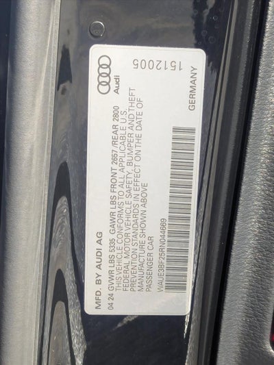 2024 Audi A6 Sedan Premium Plus 45 TFSI quattro S tronic