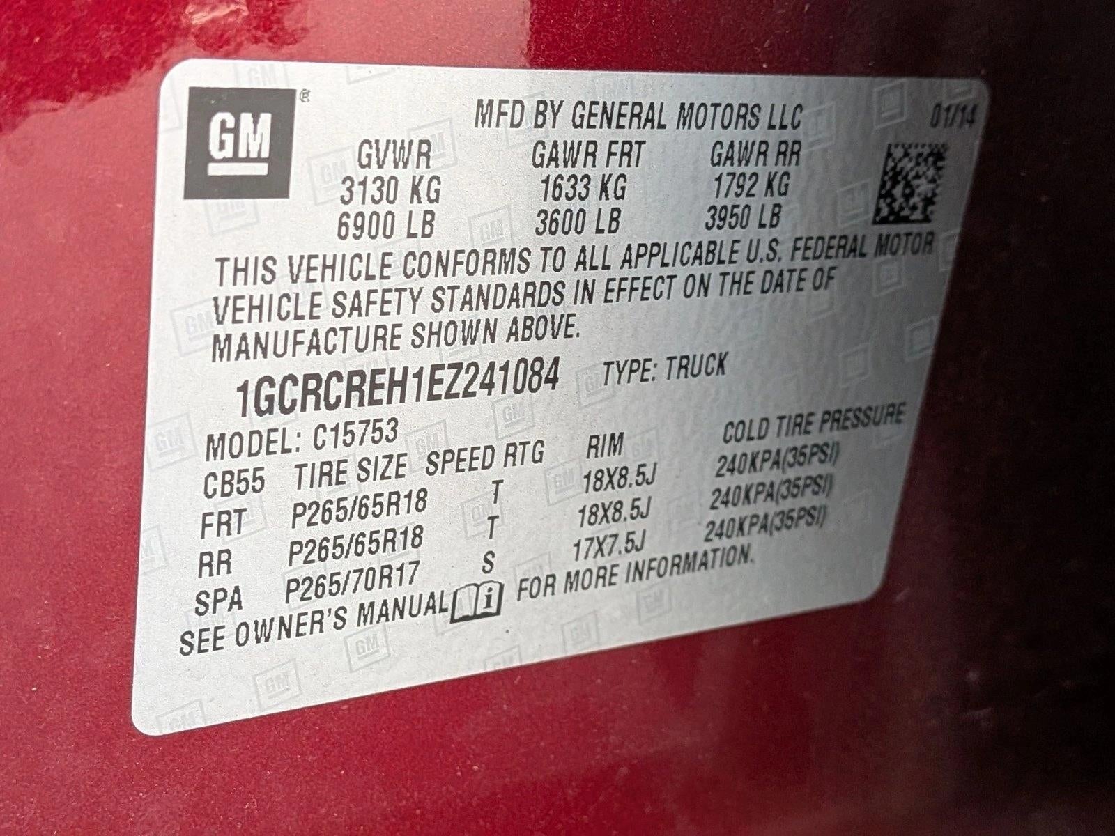 2014 Chevrolet Silverado 1500 LT