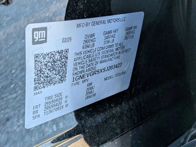 2025 Chevrolet Traverse LT