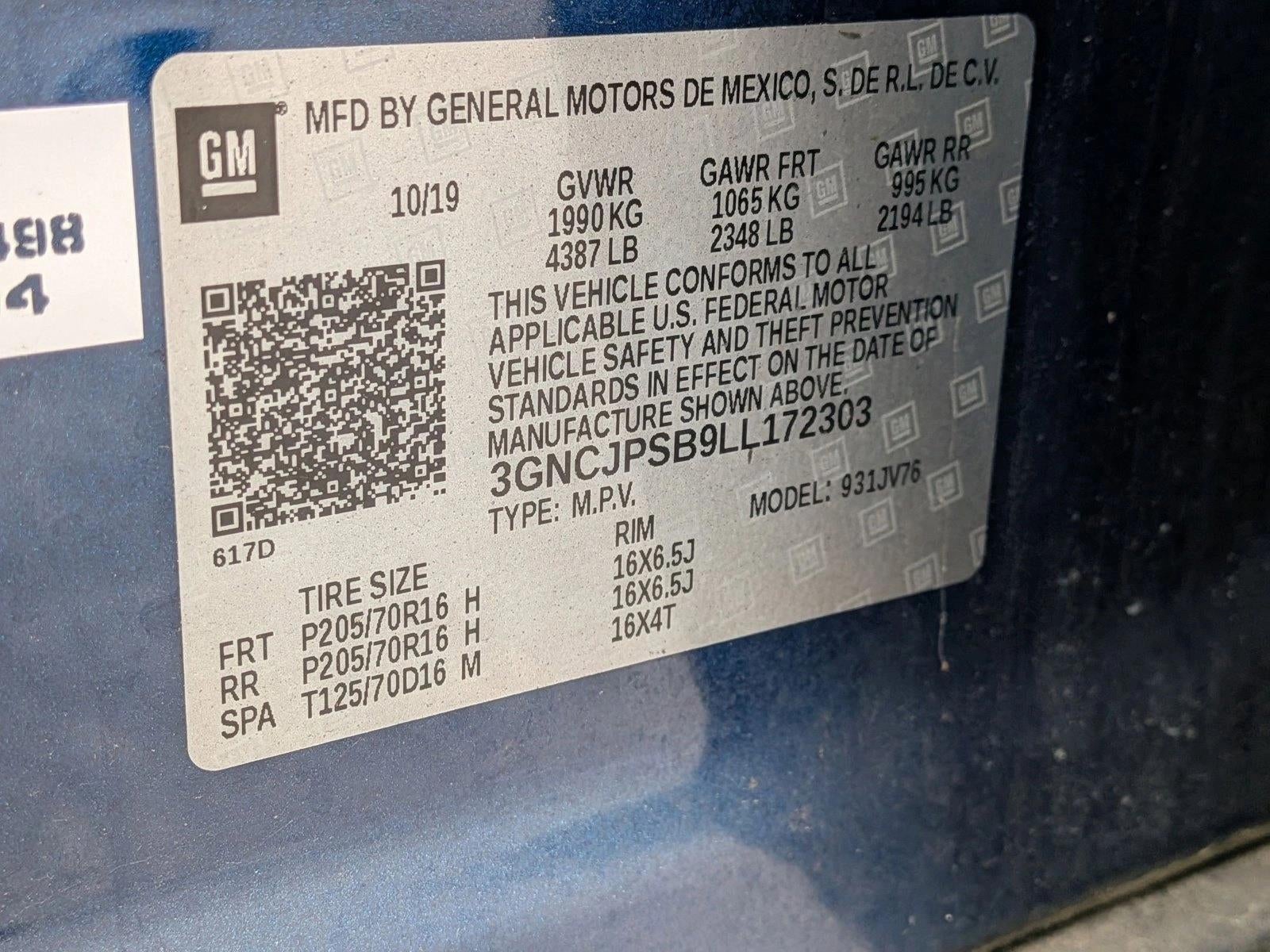 2020 Chevrolet Trax LT