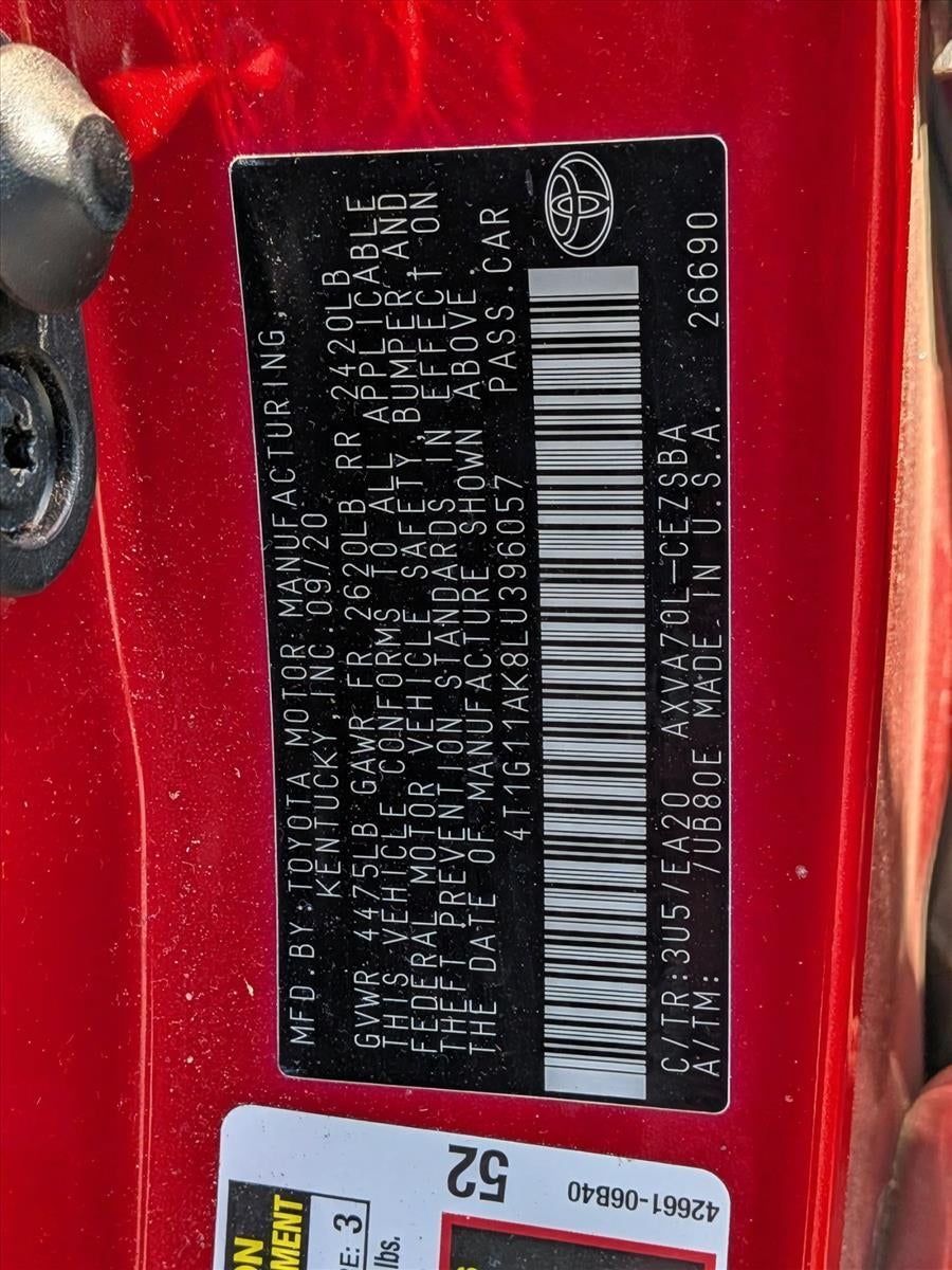 2020 Toyota Camry SE