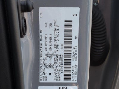 2019 Toyota Tundra SR5 5.7L V8