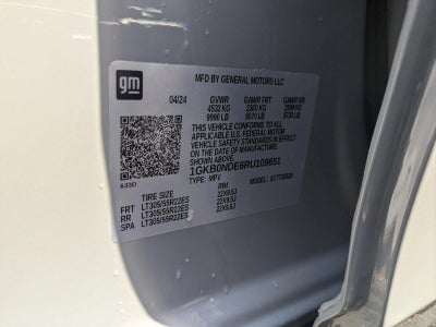 2024 GMC HUMMER EV SUV 2X