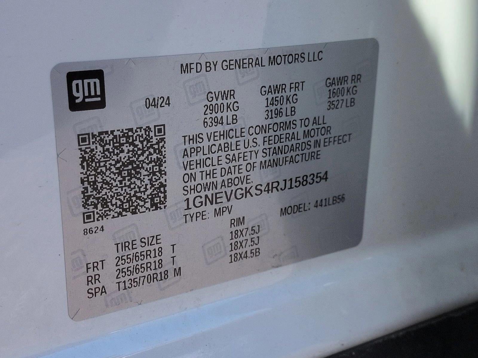 2024 Chevrolet Traverse LT