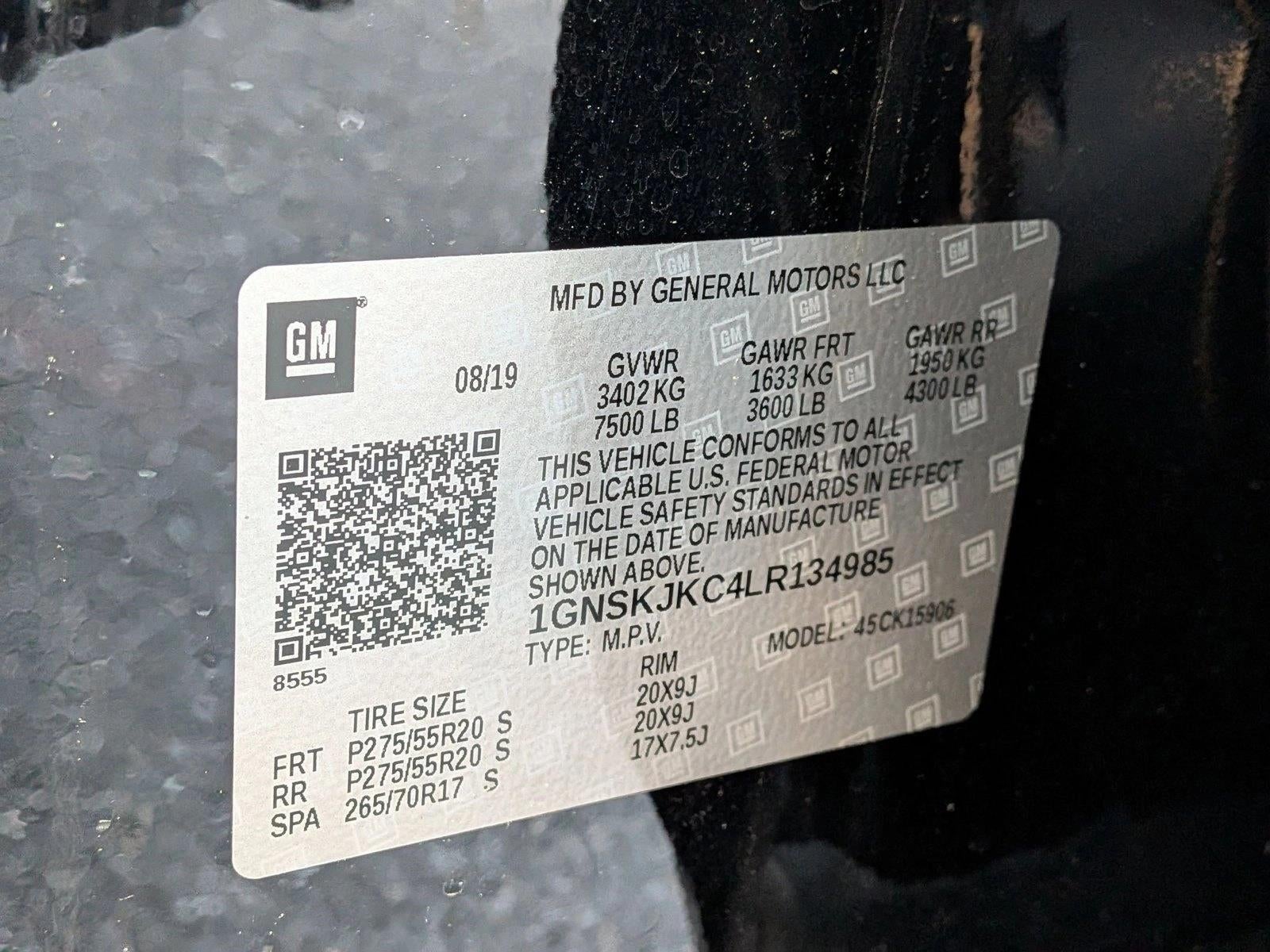 2020 Chevrolet Suburban Premier