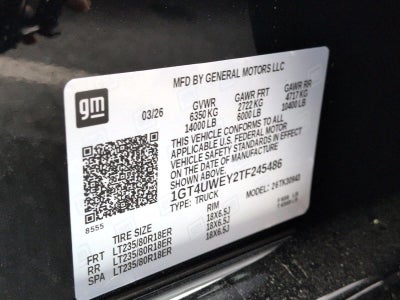 2026 GMC Sierra 3500 HD Denali DRW