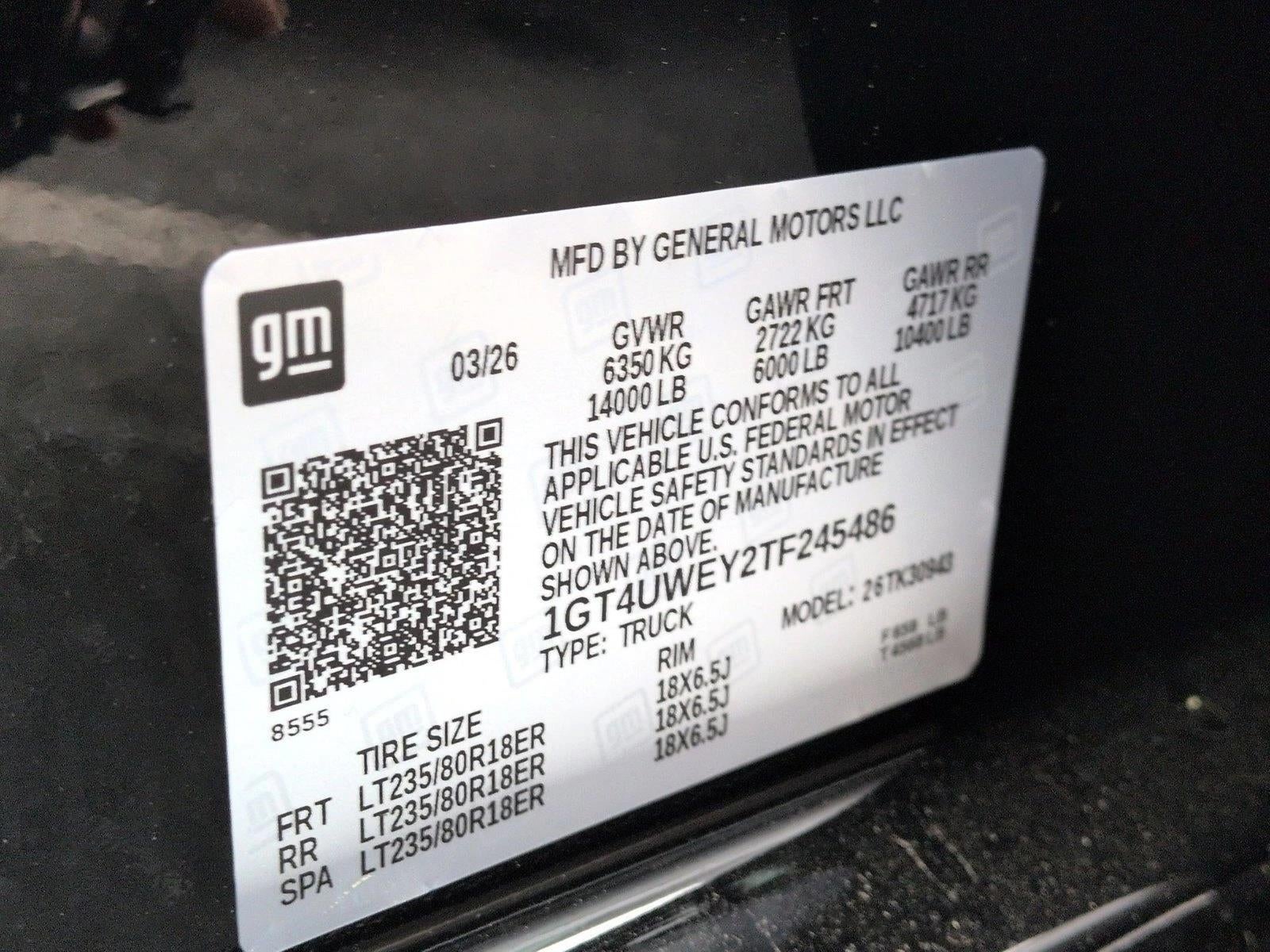 2026 GMC Sierra 3500 HD Denali DRW