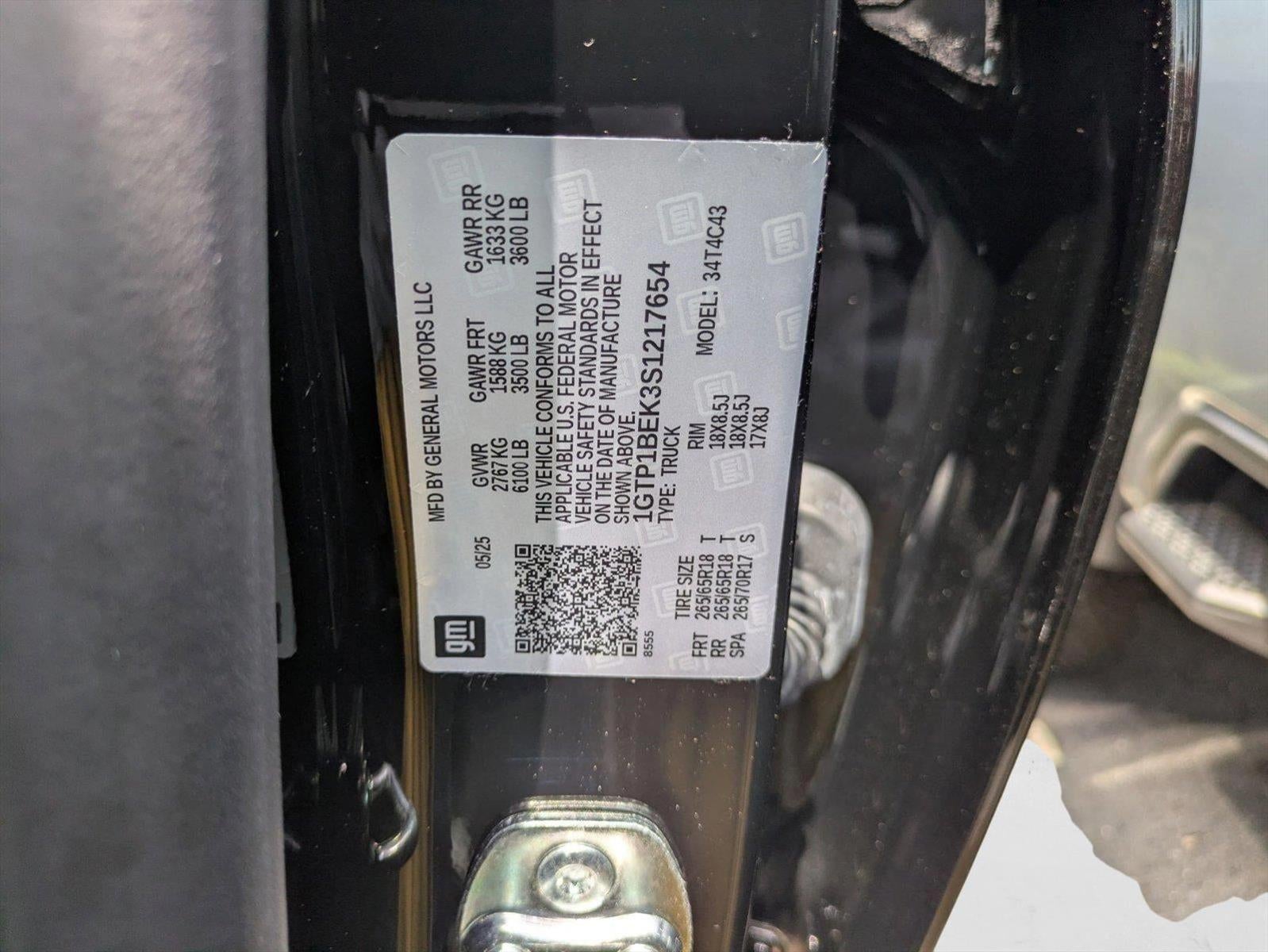 2025 GMC Canyon Elevation