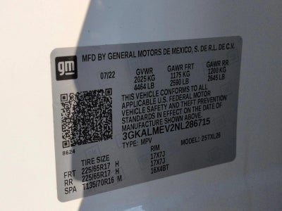 2022 GMC Terrain SLE