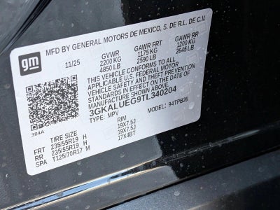 2026 GMC Terrain Elevation