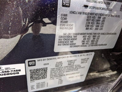 2024 GMC Sierra 1500 SLE