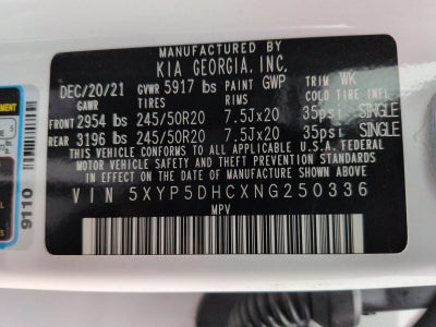 2022 Kia Telluride SX