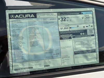 2026 Acura Integra CVT w/A-Spec Technology Package