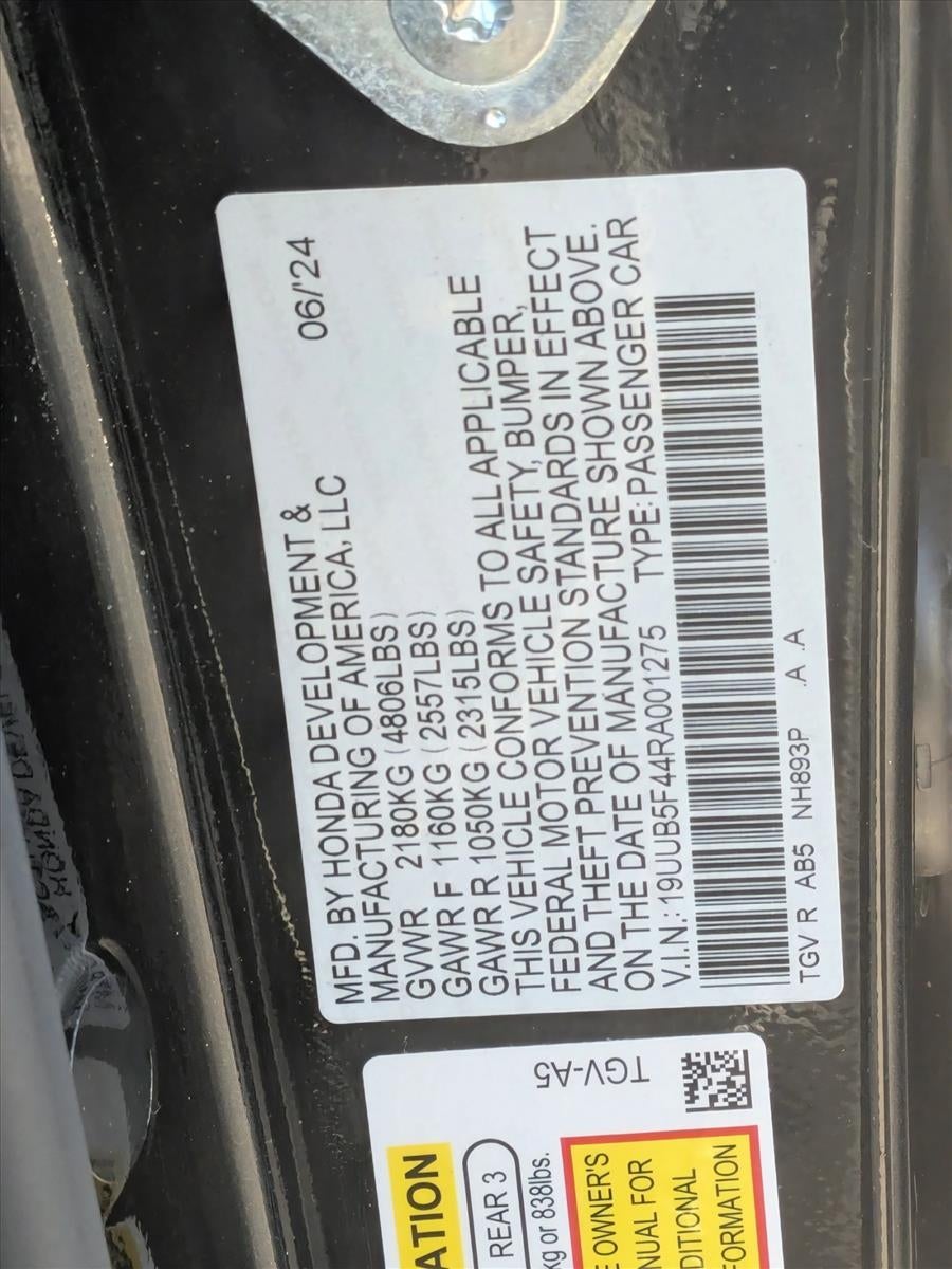 2024 Acura TLX FWD w/Technology Package