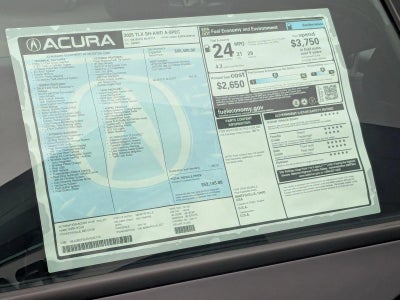2025 Acura TLX SH-AWD w/A-Spec Package