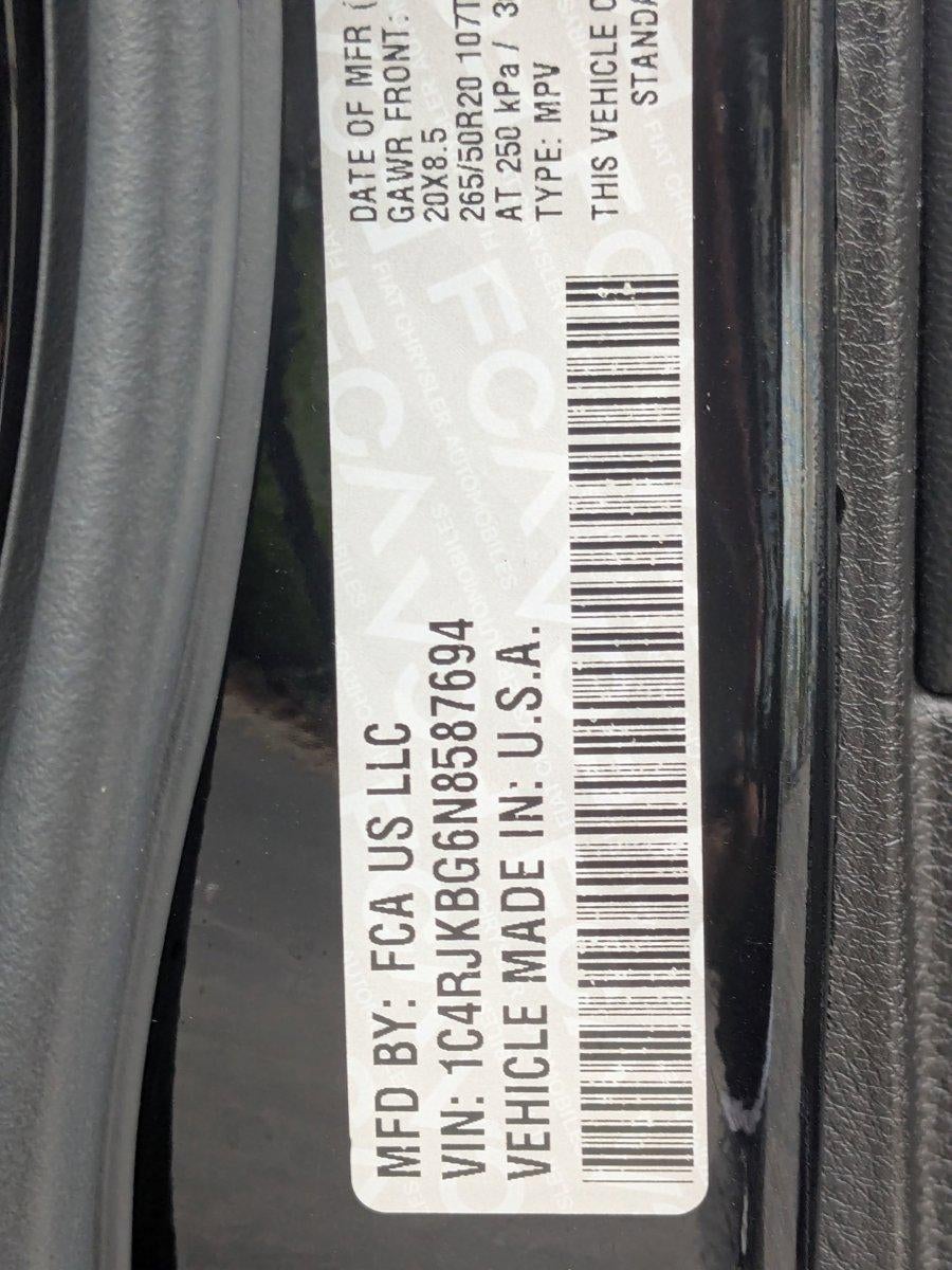 2022 Jeep Grand Cherokee L Limited 4x4