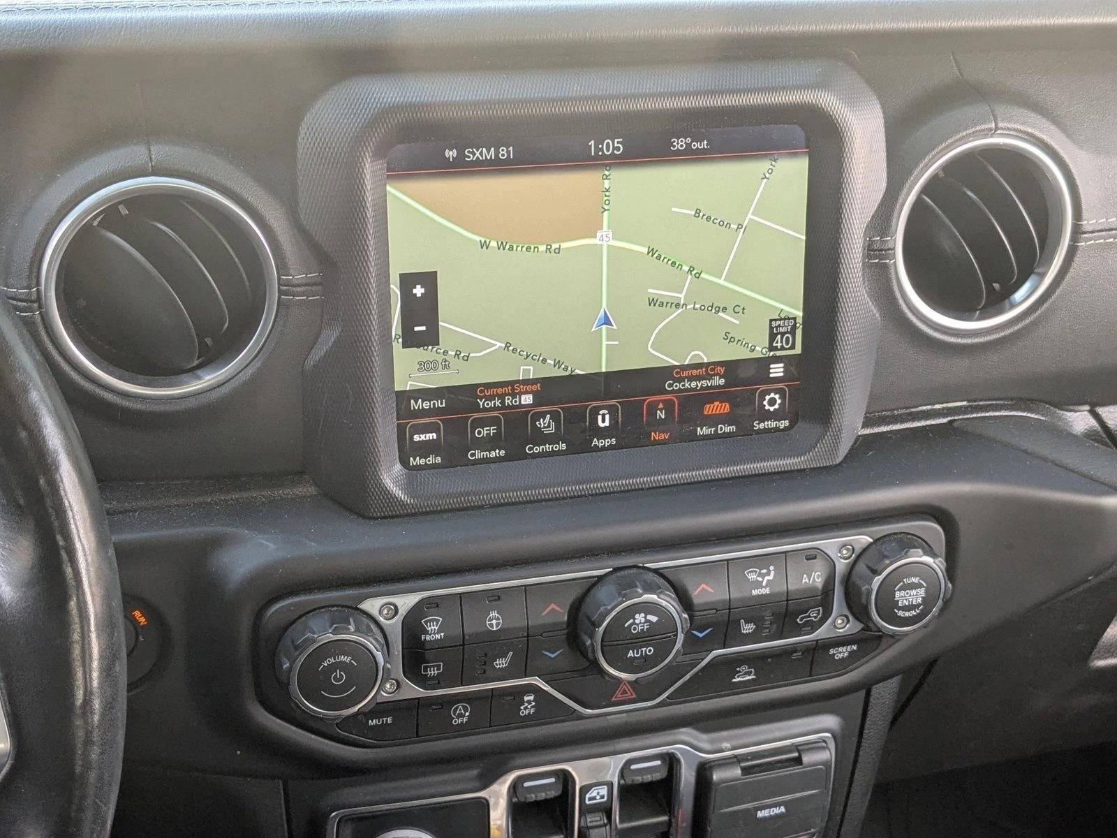 2021 Jeep Gladiator Overland 4x4