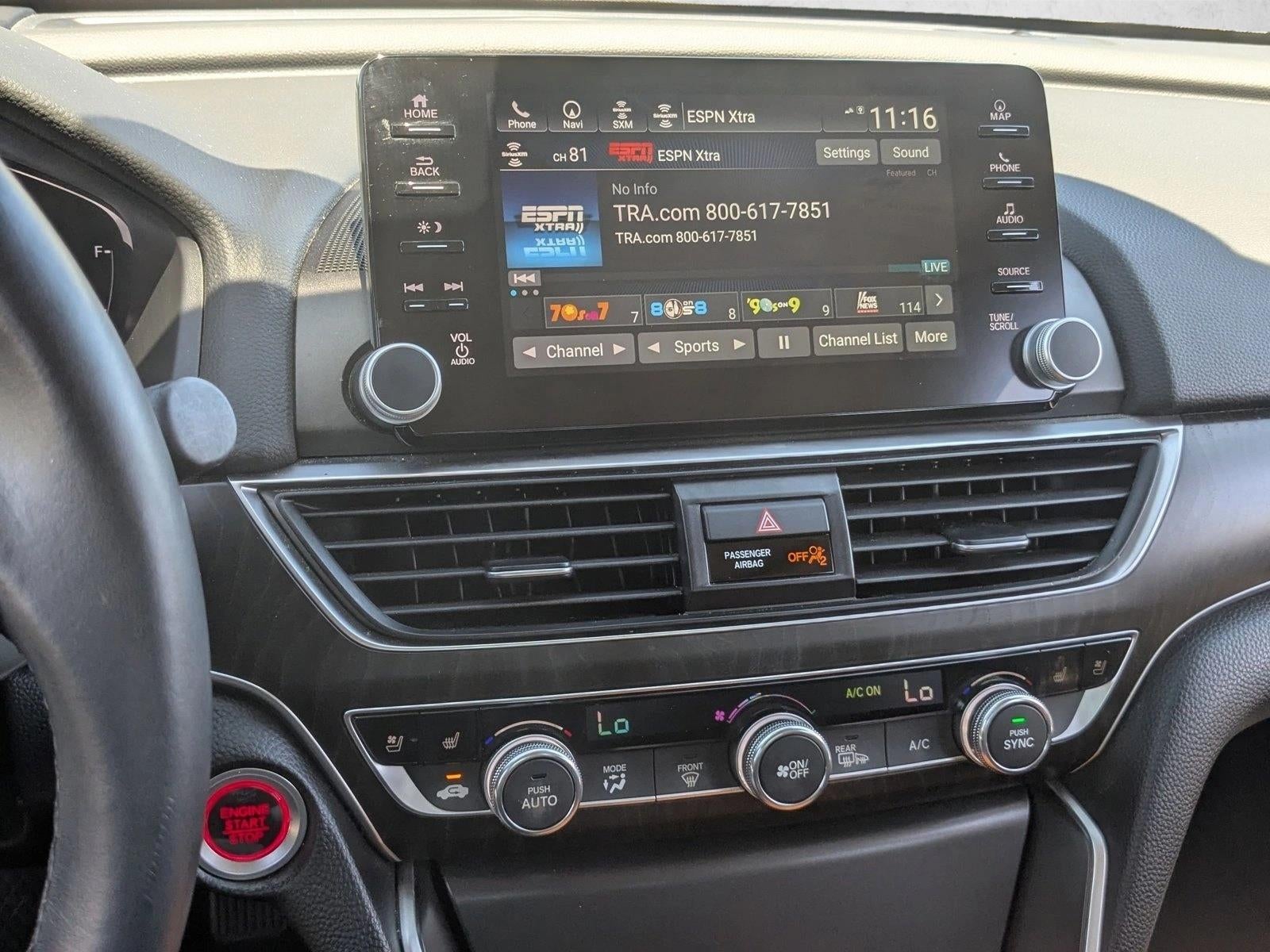 2019 Honda Accord Sedan Touring 2.0T Automatic