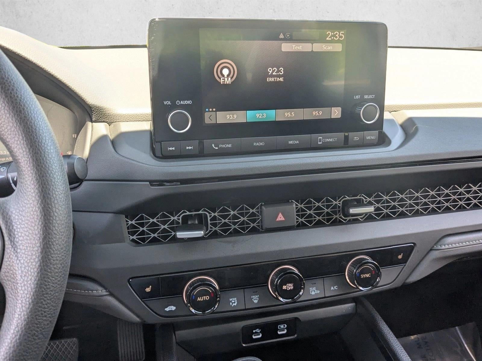 2025 Honda Accord Sedan SE CVT