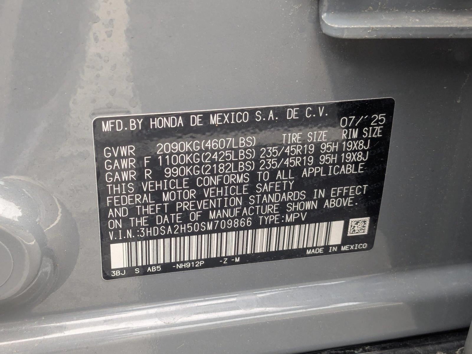 2025 Acura ADX AWD w/A-Spec Package
