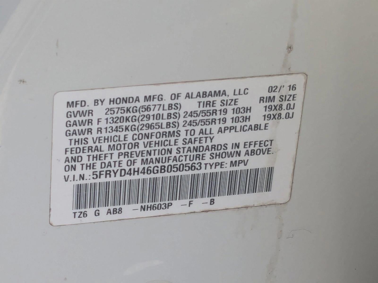 2016 Acura MDX SH-AWD with Technology Package