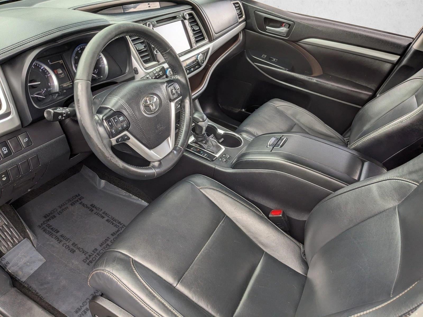 2017 Toyota Highlander XLE V6 AWD (Natl)