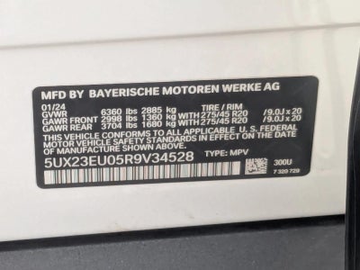 2024 BMW X5 xDrive40i Sports Activity Vehicle