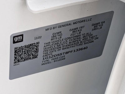 2023 Chevrolet Malibu 4dr Sdn 1LT