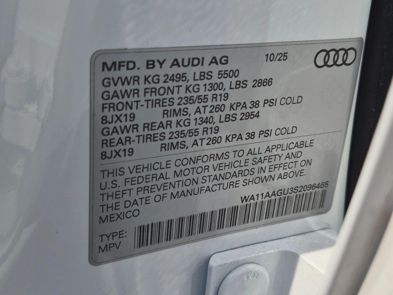 2025 Audi Q5 Premium 2.0 TFSI quattro