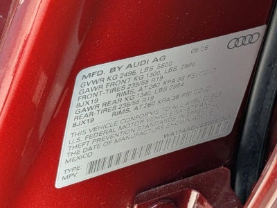 2025 Audi Q5 Premium 2.0 TFSI quattro