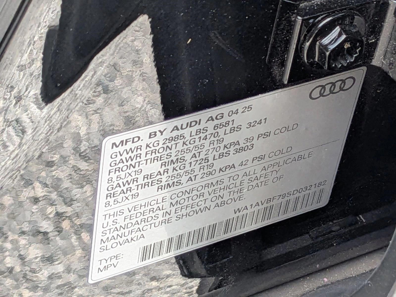 2025 Audi Q7 Premium 55 TFSI quattro