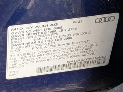 2023 Audi Q5 S line Premium Plus 45 TFSI quattro